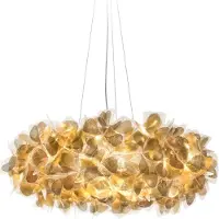 Slamp Clizia Large Pendelleuchte Mama Non Mama Gold-Transparent +++ Rückläufer +++