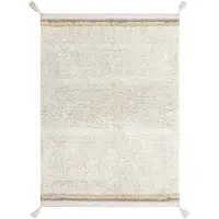 Lorena Canals - Bloom Natural Teppich, 140 x 200 cm, natur