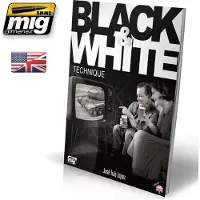 Mig Jimenez A.MIG-6016 - Black & White Technique (English) Modellbau