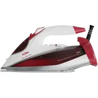 Solac Optima Relieve 3100, Dampfbügeleisen, Keramik-Bügelsohle, -, 2, 220 g/min, Rot, Weiß, 50 g/min