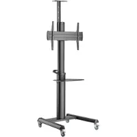 Gembird TV Standfuß mit Rollen 37 - 100 TVS-70T-02, 70 kg