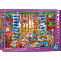 Eurographics Puzzle Patchwork Nähwerkstatt 1000 Teile
