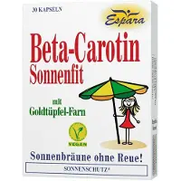 Espara Beta-Carotin Sonnenfit 2x30 St Kapseln