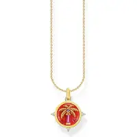 Thomas Sabo KE2204-471-7-L45V Damen-Kette Palme Goldfarben