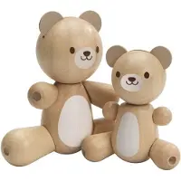Plantoys Holzspielzeug Bär & Kleiner Bär