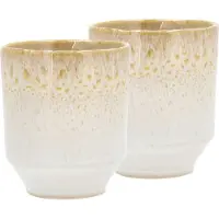 Villa Collection Tassen Styles Cream Sand 0,18 L (2er-Set)