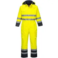 Portwest Regenkombi Hi-vis Bizflame Farbe: Orange/Navy Größe XL -