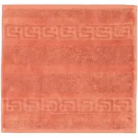 Cawö Gesichtshandtuch Noblesse Uni Brick (Set von 6 Stück)