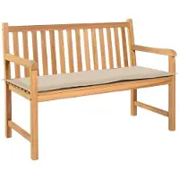 vidaXL Gartenbankkissen 120 X 50 X 3 Cm