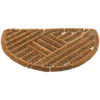 Hamat Draco natur halbrund 40x60 cm Outdoor-Matte (natuurlijk)