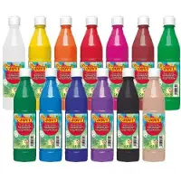 Jovi Plakatfarbe / Temperafarbe 500ml Flasche zinnoberrot