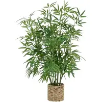 Atmosphera Créateur d'intérieur Künstliche Bambuspflanze in grün | Gr.: onesize
