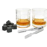 Leopold Vienna Giftset Whiskey+ice Cubes+tongs Tasse 2 Einheiten