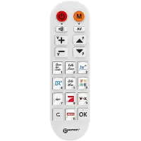 Geemarc Telecom TV PHOTO100 TV-Fernbedienung mit Fototasten (TV_PHOTO100_WH_I)