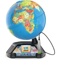 Vtech Mijn Interactieve Video Globe, 7 Jahr(e), Sprachfunktion, Batterien erforderlich, AA, Synthetisch, Mehrfarbig