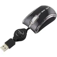 Esperanza EM109K, Beidhändig, Optisch, USB Typ-A, 800 DPI, Schwarz
