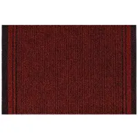 Rugsx Fußabtreter MALAGA rot 3066 66x490 cm