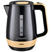 Maestro Feel-MR033 black Wasserkocher 1 7 l Schwarz 2200 W