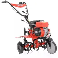 HECHT 796 Motorhacke Benzin | 80 cm Arbeitsbreite | 30 cm Arbeitstiefe | 6,12 PS | 208 cm³ | 24 Messer