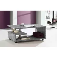 Forte BAILEY Couchtisch 105, Wohnzimmertisch, moderner Sofatisch, Beistelltisch,