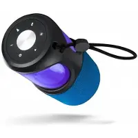 Xblitz GLOW, 10 W, 70 - 18500 Hz, 4 Ohm, 80 dB, Kabellos, Tragbarer Stereo-Lautsprecher