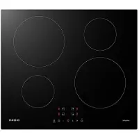 Samsung NZ64M3NM1BB, Schwarz, Integriert, 59 cm, Zonen-Induktionskochfeld, Glaskeramik, 4 Zone(n)