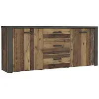 Forte Sideboard Magara Dunkelbraun
