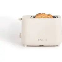 Create Toast Studio, 2 Scheibe(n), Weiß, Kunststoff, Tasten, Niveau, Drehregler, CE, LVD, EMC, ROHS, LFGB, ERP, 750 W