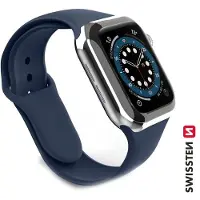 Swissten Silicone band for apple watch 38-40 mm navy