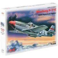 ICM Mustang P-51C American Fighter
