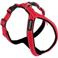 Amiplay Verstellbarer Gurt Grand Soft Reflektierend M Rot