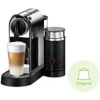 Nespresso CitiZ Platinum&milk D Stainless Steel Original Kaffeemaschine