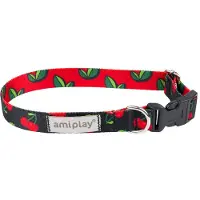 Amiplay BeHappy L Kirsche verstellbares Halsband