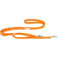 Amiplay 7in1 verstellbare Leine Samba M Orange