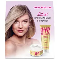 Dermacol Geschenkset mit Haarpflege für blondes Haar Hair Ritual Blonde