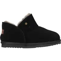 Warmbat Pantoffel Willow Suede Black Damen-Schuhgröße 36