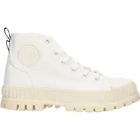Palladium Pallashock Veterschoenen Hoog - Wit - Maat 37