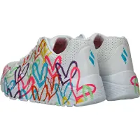 SKECHERS Jgoldcrown: Uno Lite Sneakers Laag - Wit - Maat 34