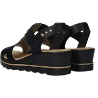 Rieker Sandalen Hak Sandalen Hak - Zwart - Maat 36