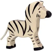 Holztiger Zebra, klein