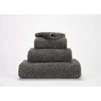 Abyss & Habidecor Gesichtshandtuch Super Pile Grey (30 x 30 cm)