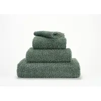 Abyss & Habidecor Gesichtshandtuch Super Pile Evergreen (30 x 30 cm)