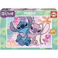 Ginza.se Stitch Puzzle 300 Stücke Rosa Kinder Rosa One Size