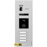 Balter Evo HD Fingerprint Türstation 4 Familienhaus Silber