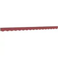vidaXL Markisenvolant Burgunderrot 4 m