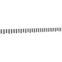 vidaXL Markisenvolant Anthrazit und Weiß Gestreift 280x20 cm