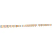 vidaXL Markisenvolant Mehrfarbig Gestreift 480x20 cm