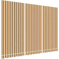 vidaXL Ersatzstoff für Markise Orange und Schwarz 4,5x3 m Polyester
