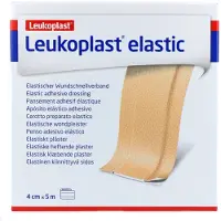 Leukoplast Elastic Pflaster 4 cmx5 m Rolle
