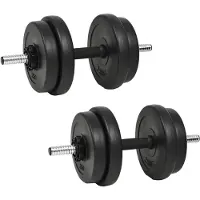 vidaXL Hantelset 14-tlg. 20 kg